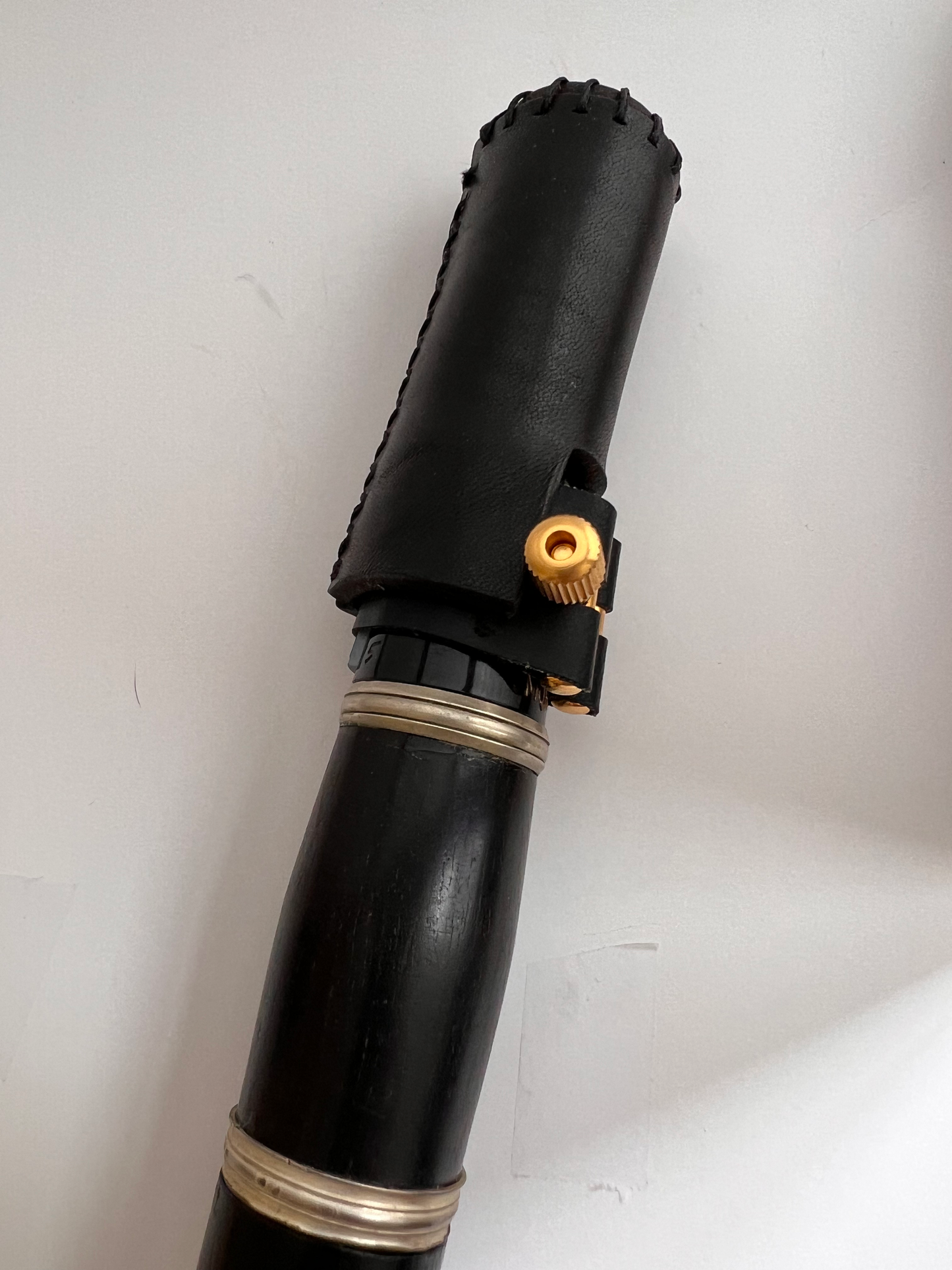 Leather Mouthpiece Cap for Clarinet