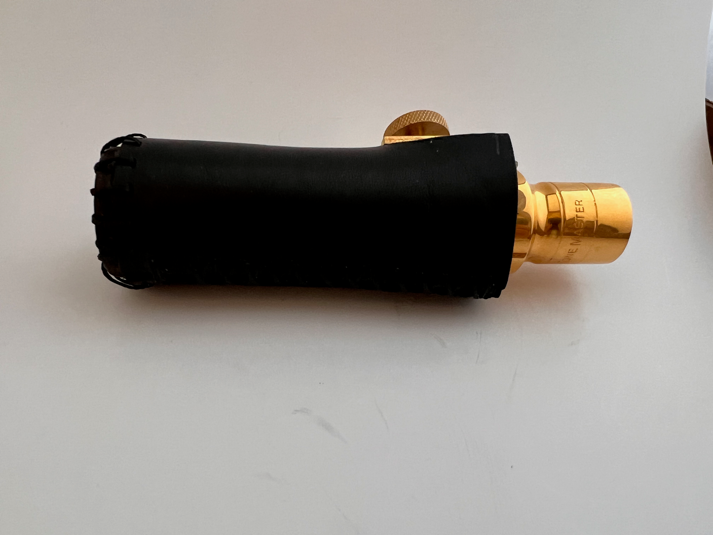 Leather Mouthpiece Cap for Saxophone